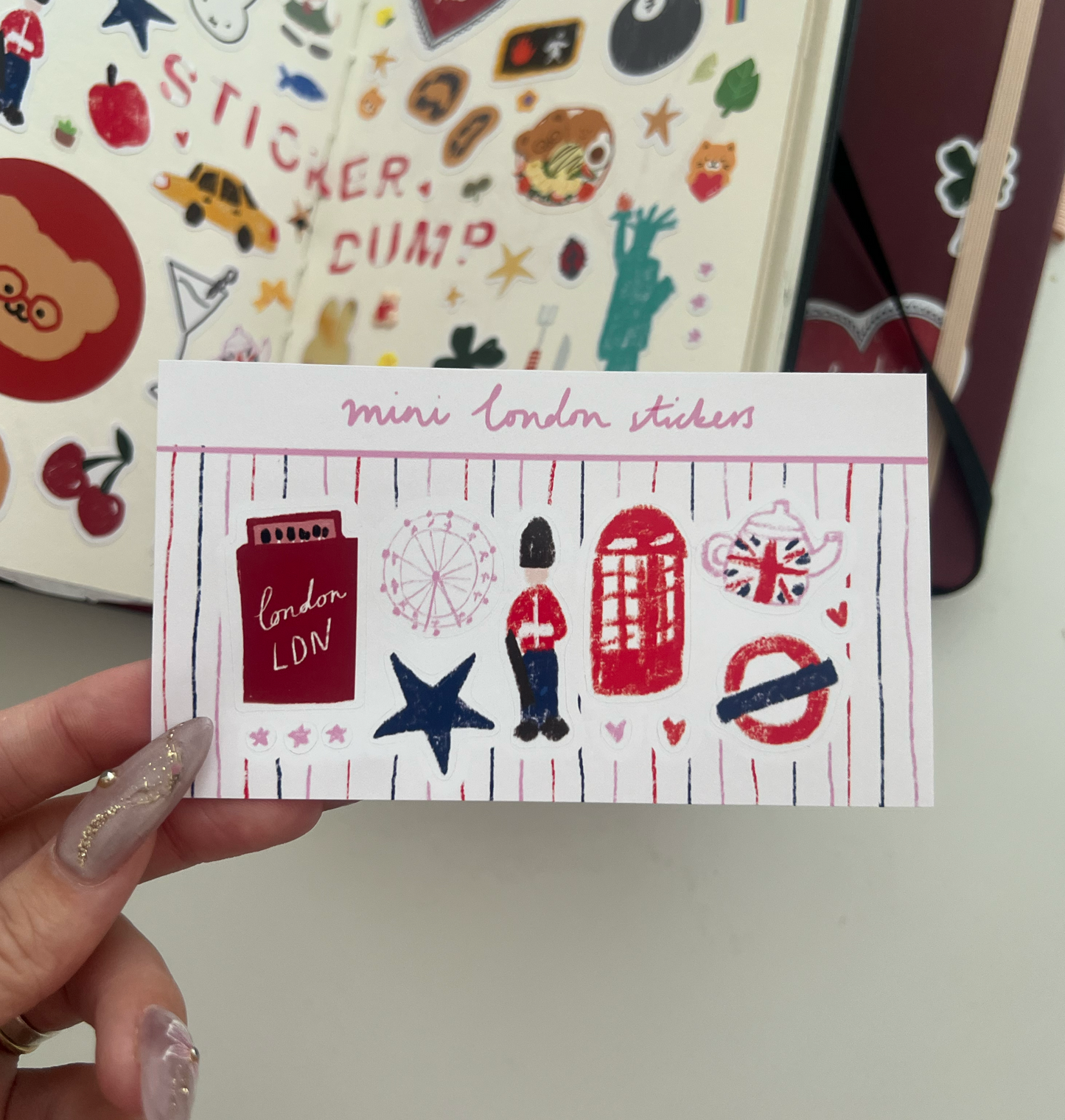 Mini London Sticker Pack