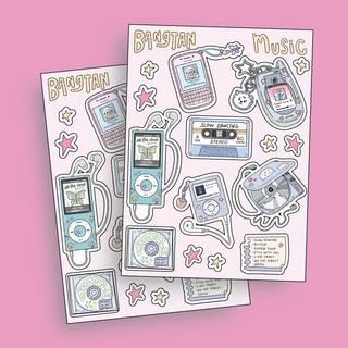 Bangtan Music Sticker Pack