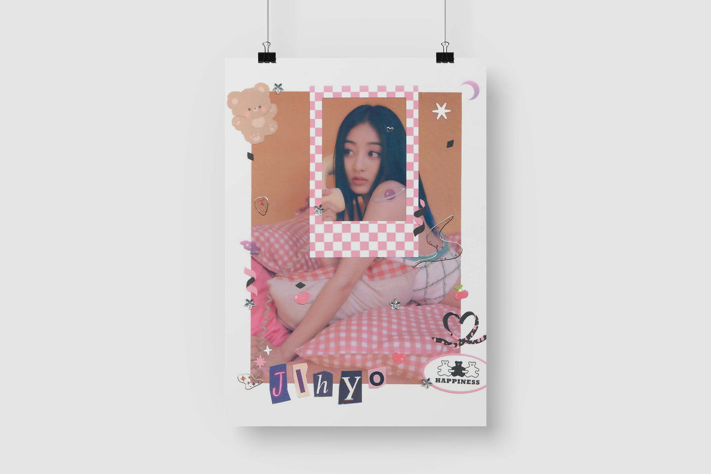 Twice Members Scrapbook Art Prints