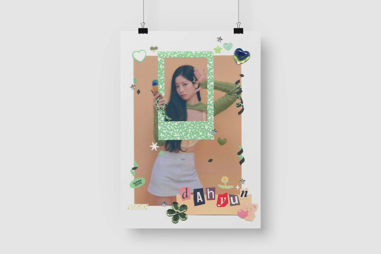 Twice Members Scrapbook Art Prints
