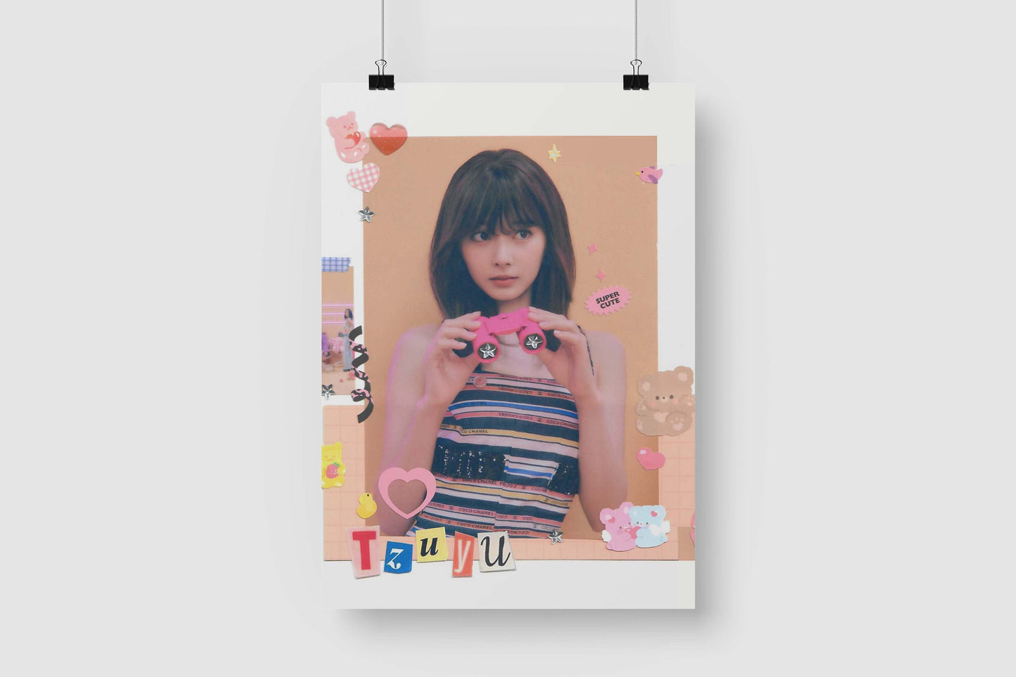 Twice Members Scrapbook Art Prints