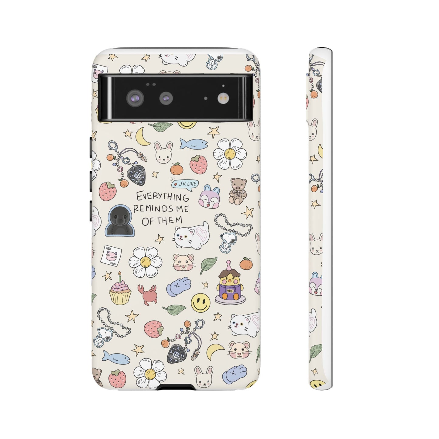 'Everything Reminds Me Of Them' Double-Layered Protection Phone Case