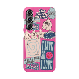 Love Yourself Her Graphic Snap Case