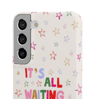 It's All Waiting There For You Pastel Stars Protective Snap Case