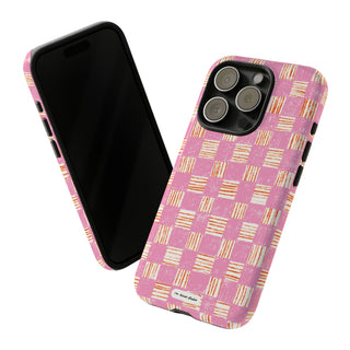 'Battenberg Cake' Double-Layered Protection Phone Case