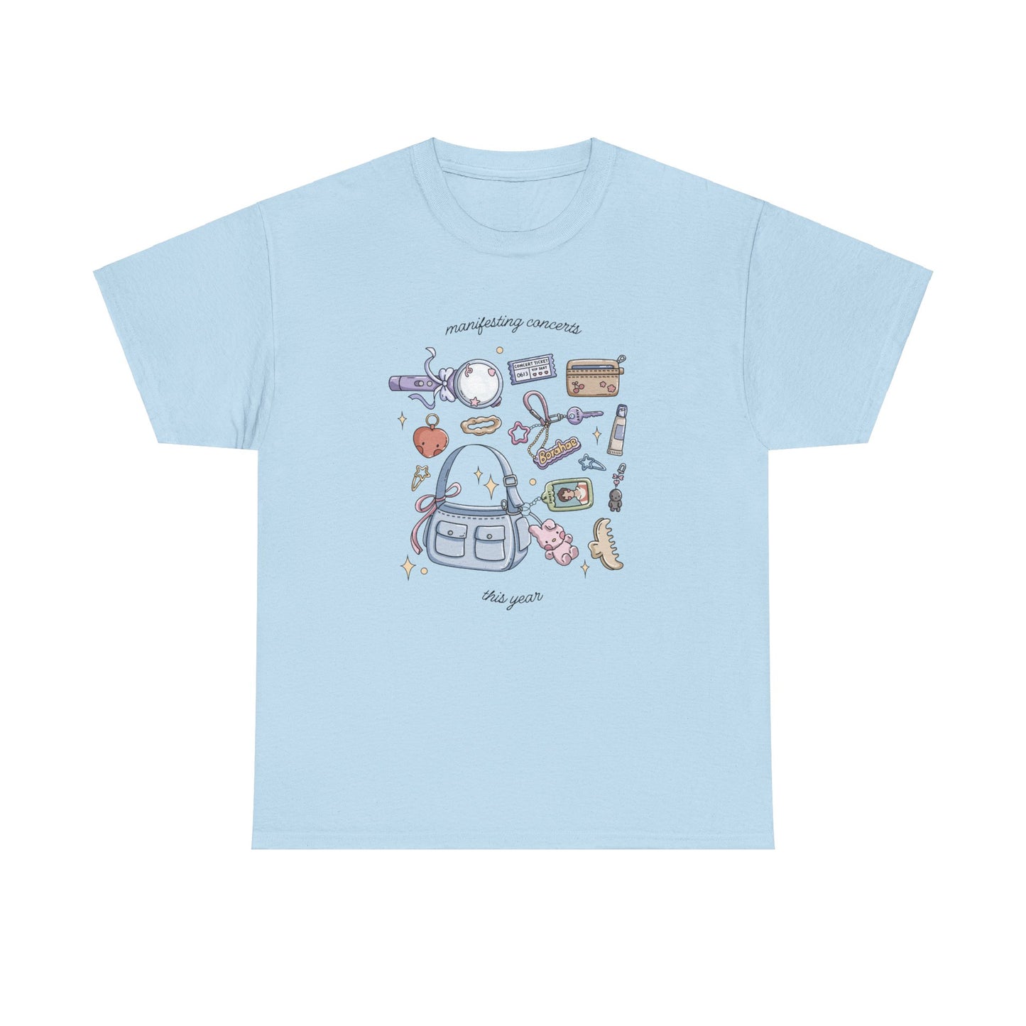 Manifesting Concerts This Year Unisex Heavy Cotton Tee