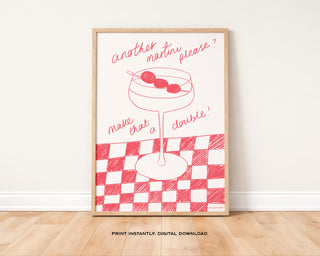 Another Martini Print