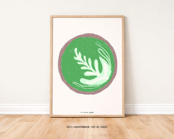 Matcha Art Print without a frame