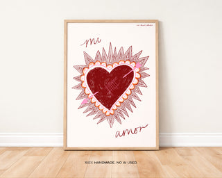Mi Amor Art Print