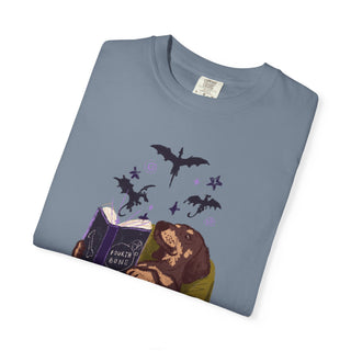 Dachshund Fourth Bone T-Shirt — Cozy Magical Book Lover + Fantasy Reader Tee