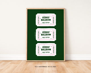 Ozdust Ballroom Print