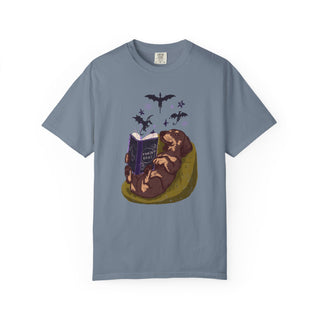 Dachshund Fourth Bone T-Shirt — Cozy Magical Book Lover + Fantasy Reader Tee