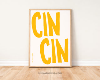 Cin Cin Print