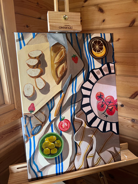 ‘Summer Picnic’ Original on Canvas