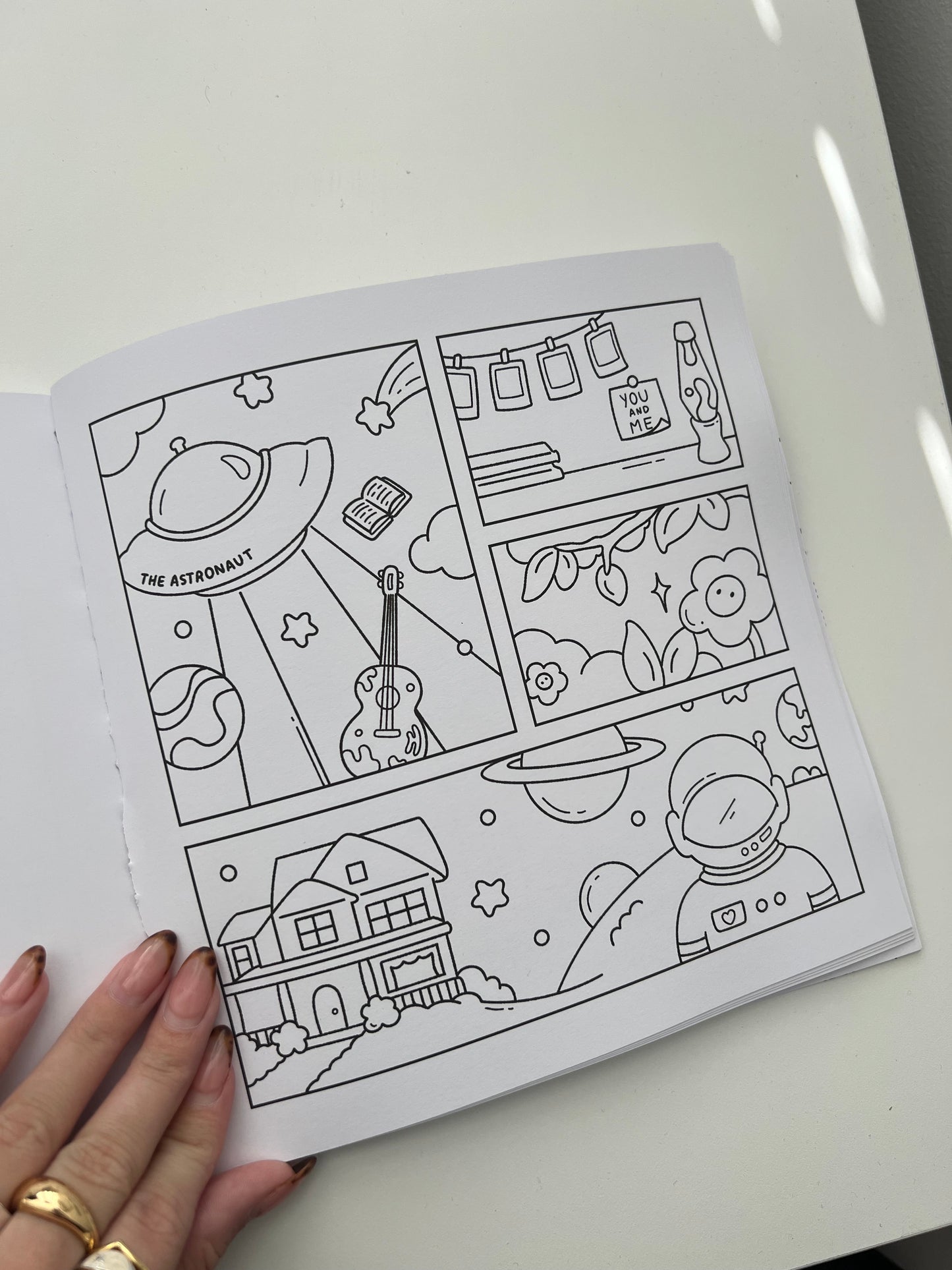 Colouring the Universe Colouring Book