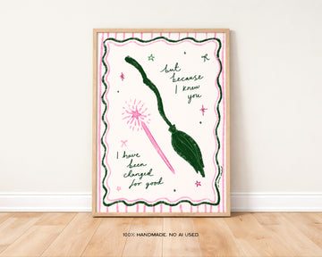 Changed For Good Art Print | Broadway Wicked Inspired without a frame