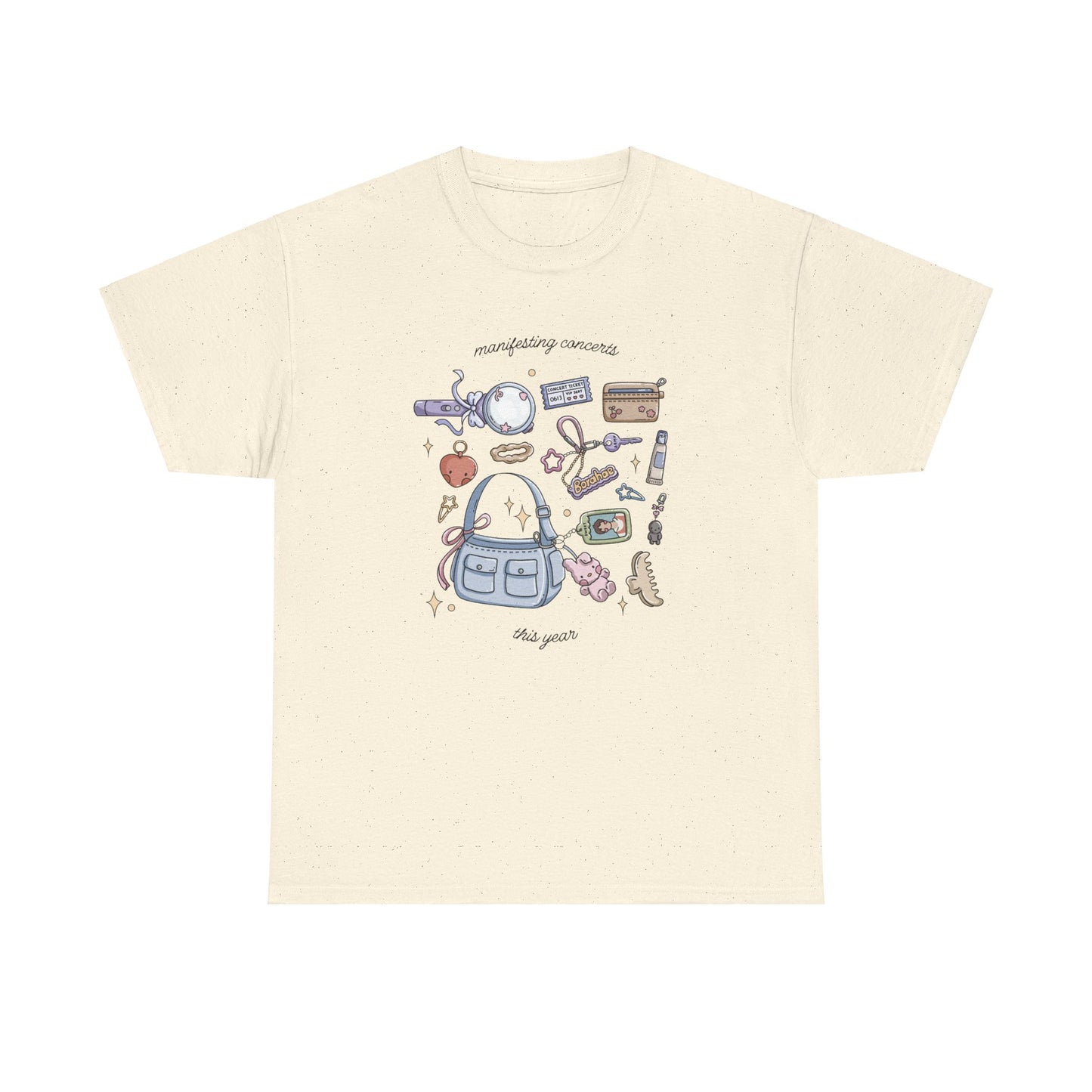 Manifesting Concerts This Year Unisex Heavy Cotton Tee