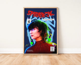 Spider-JK Comic Book Art Print