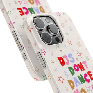 DJs Don't Dance No More Colorful Stars Graphic Snap Case