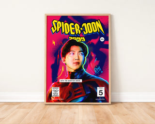 Spider-Joon Comic Book Art Print