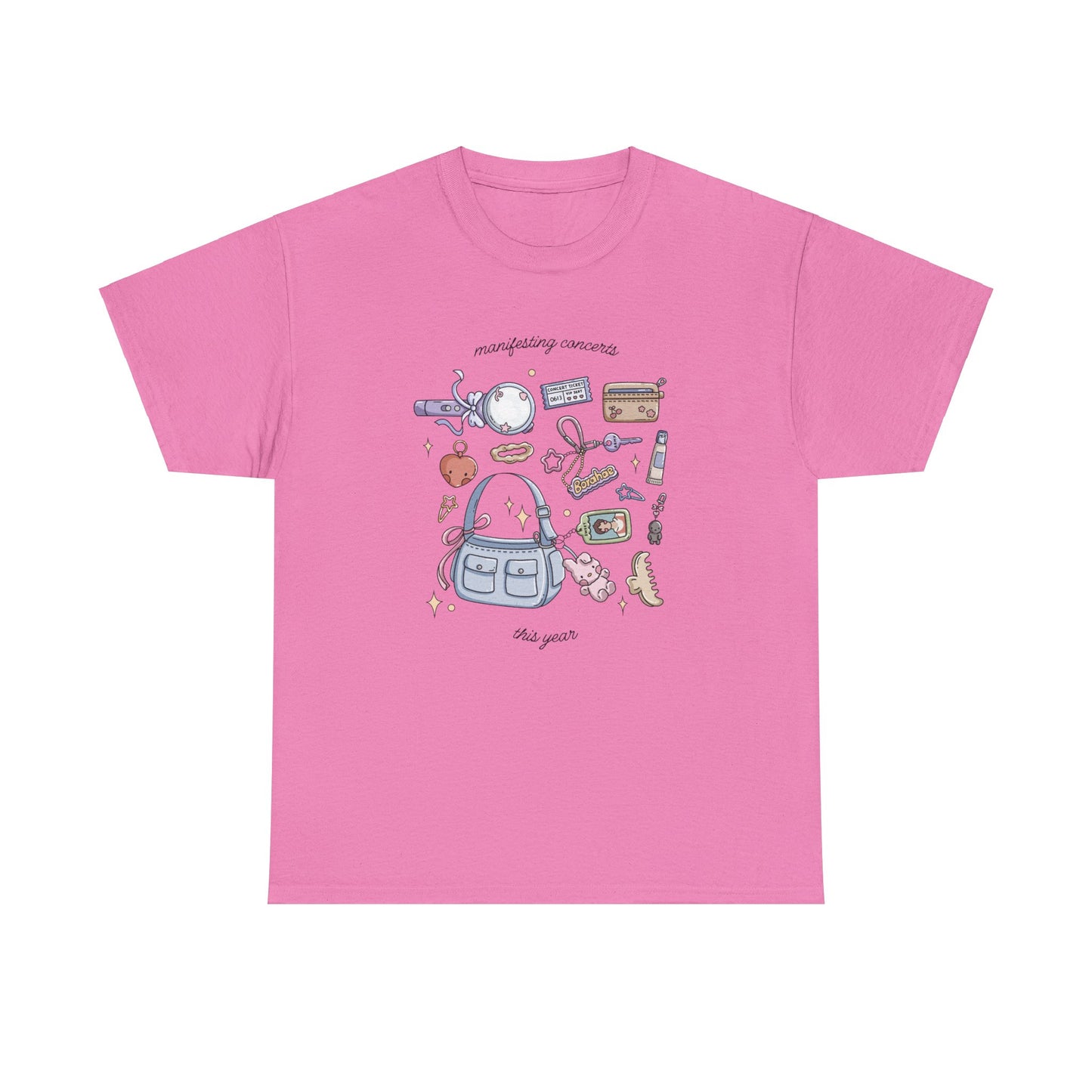 Manifesting Concerts This Year Unisex Heavy Cotton Tee