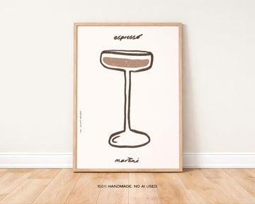Espresso Martini Print without a frame
