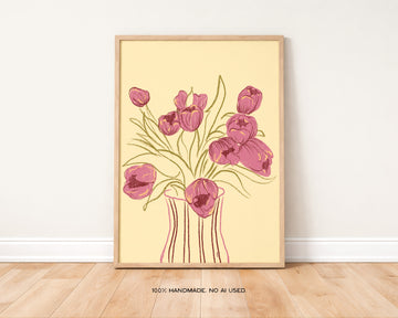 Tulips Art Print without a frame