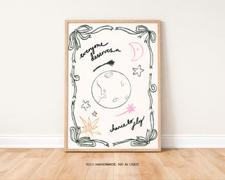 Everyone Deserves A Chance To Fly Art Print