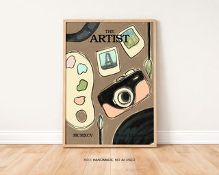 'The Artist' Art Print | Digital Download