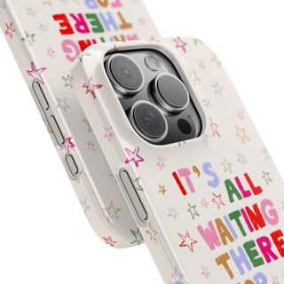 It's All Waiting There For You Pastel Stars Protective Snap Case