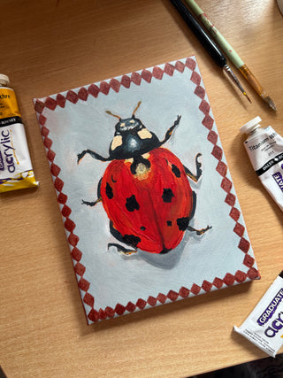 Ladybug Painting