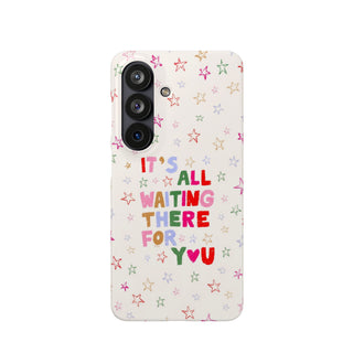It's All Waiting There For You Pastel Stars Protective Snap Case