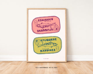 Sardines Art Print
