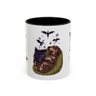 Fourth Bone Dachshund Lover Coffee Mug — "A Dog Without Its Human Is a Tragedy" Accent Mug