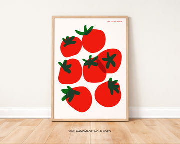 Tomato Art Print without a frame