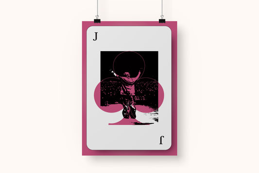 Hope On The Stage Clover Card Art Print