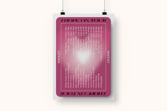 Hope On The Stage Heart Card Art Print