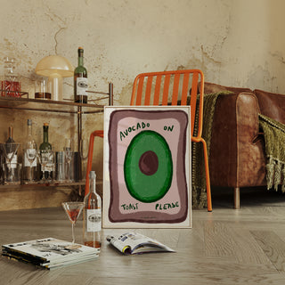 Avocado on Toast Print