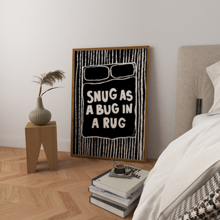 Snug As A Bug Art Print DIGITAL DOWNLOAD