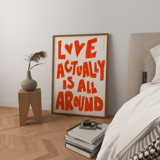 Love Actually is All Around DIGITAL DOWNLOAD (Orange)