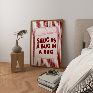 Snug As A Bug Art Print DIGITAL DOWNLOAD