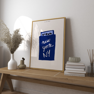 New York Matchbox Print