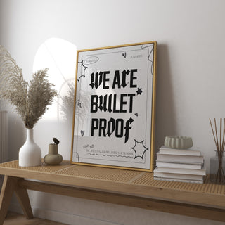 Bangtan We Are Bulletproof Art Print