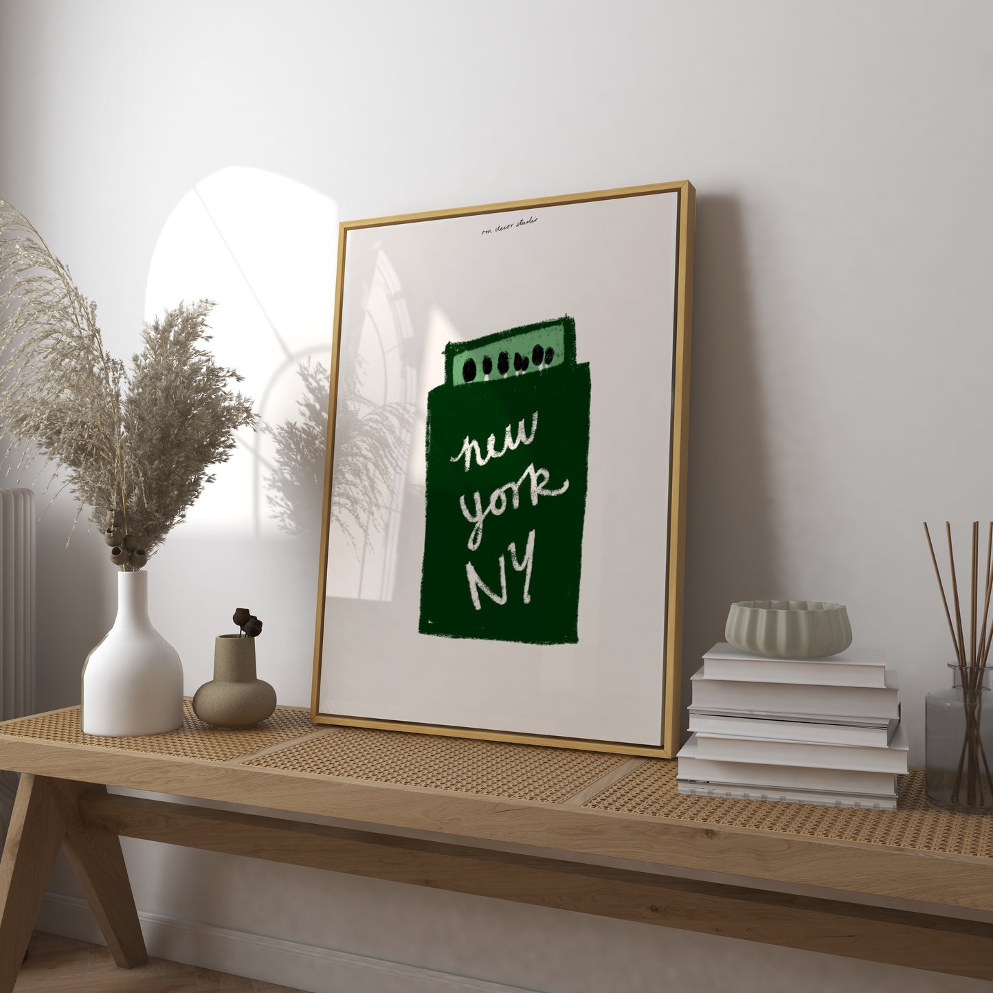 New York Matchbox Print