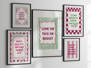 Bridget Set of 5 Art Print