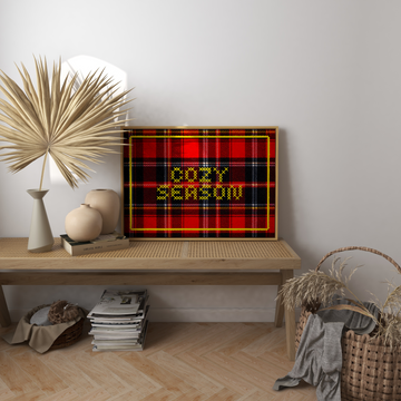 Cozy Season Art Print without a frame
