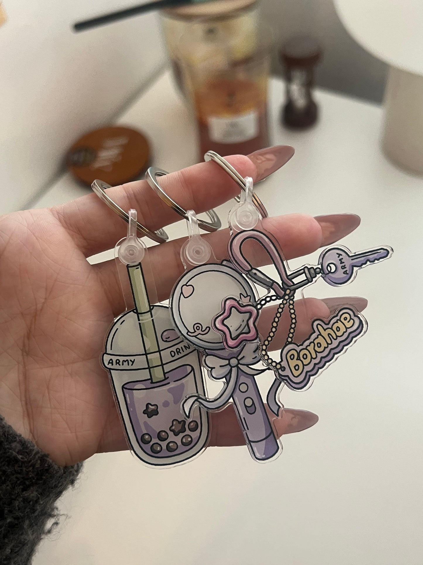 Bangtan Acrylic Keychains