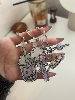 Bangtan Acrylic Keychains