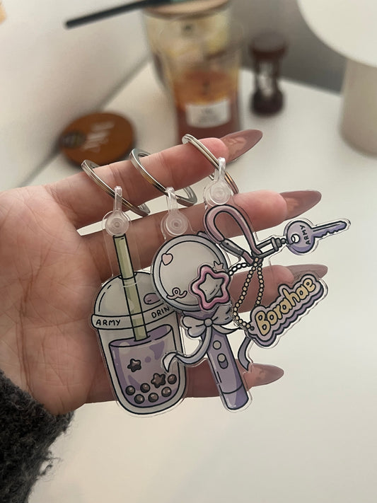 Bangtan Acrylic Keychains