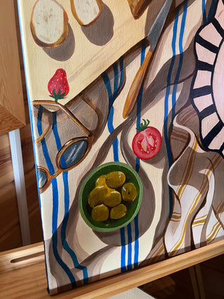 ‘Summer Picnic’ Original on Canvas